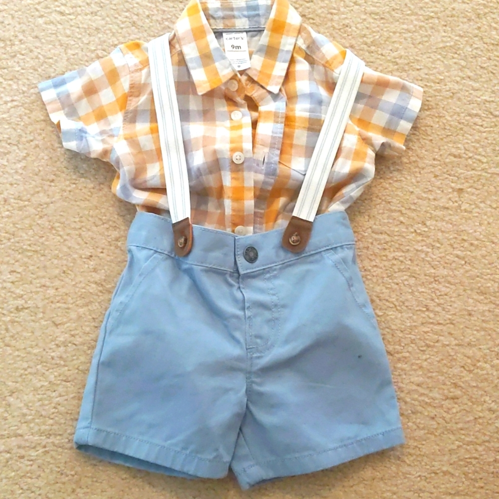 Carter's suspender set